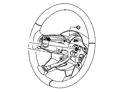 Jeep Commander Steering Wheel - 5JZ04XDVAB