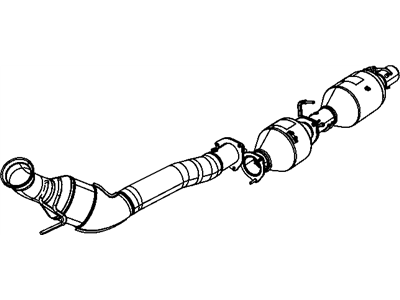 2007 Dodge Ram 3500 Catalytic Converter - 68035059AA