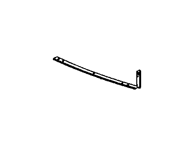 Dodge MB934103 PLATE Rear Bumper