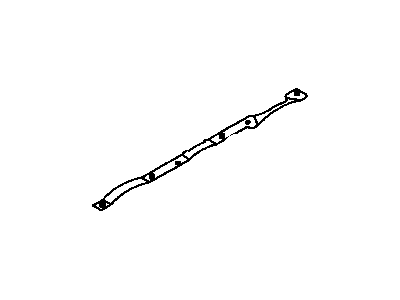 Dodge MB934100 PLATE Rear Bumper