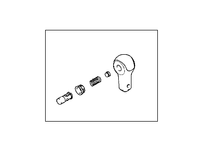 Chrysler MR790125 KNOB Gearshift