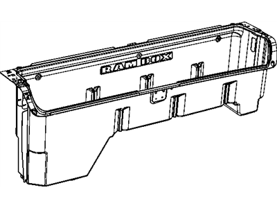 Ram 68054172AB BIN Storage