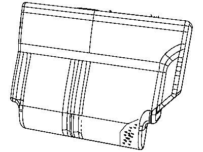 Dodge 68004479AA FOAM Seat Back 60% Back Foam