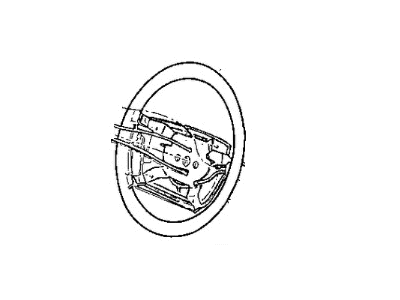 Chrysler LeBaron Steering Wheel - WM17LMX
