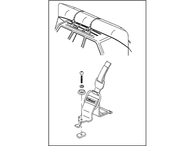 Jeep 82204700 CARRIER KIT Canoe