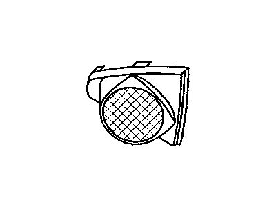 Dodge MR322162 BEZEL Mirror Opening Cover Inner