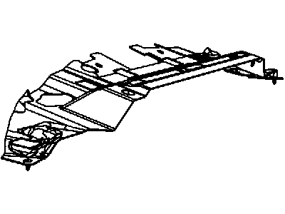 Ram 55057072AB SEAL Radiator Upper