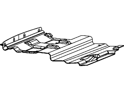 Dodge 55057218AC SEAL Radiator Lower