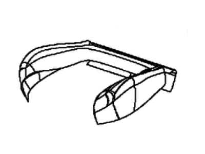 Mopar 5LJ16DX9AB Cover Front Seat Cushion Bolster