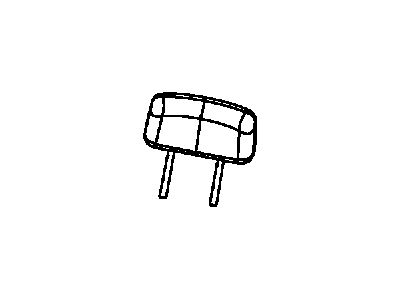 Ram 5NA61LA8AA HEADREST Rear