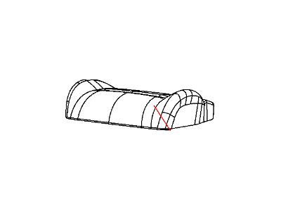 Mopar 1NT331DVAA Cover Front Seat Cushion
