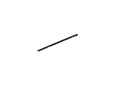 Ram 55112377AF WEATHERSTRIP Front Door Belt Outer