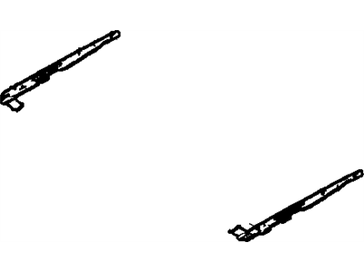 Jeep 5139814AA GUIDE Sunroof Glass