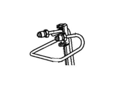 Ram 68172513AA TUBE ASSEMBLY, BRAKE Master Cylinder to HCU Secondary