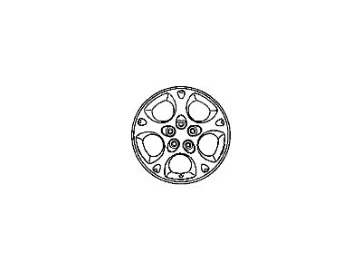 Chrysler Sebring Spare Wheel - QK65PAK