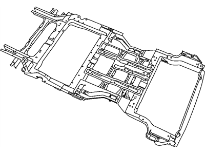 Dodge 5109074AB COVER ASSY COVER ASSY-RR LWR