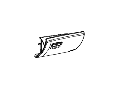 2019 Jeep Grand Cherokee Glove Box - 1TG14LU5AD