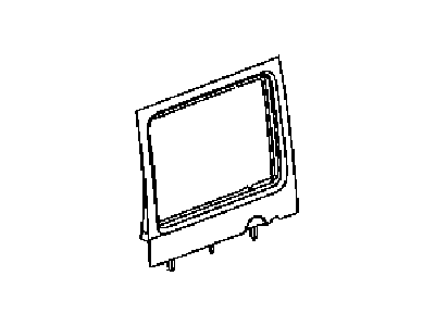 Jeep 5SQ89SX9AB WINDOW Half Door