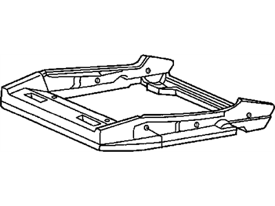 Chrysler 5099076AA FRAME Seat cushion