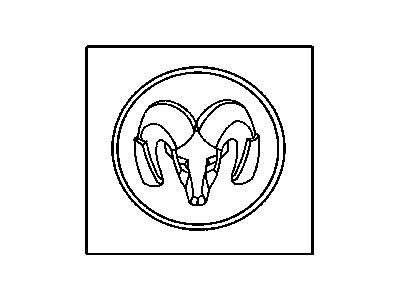 Mopar 4862224AC Cap Wheel Center