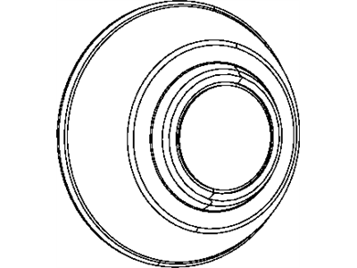 Dodge 4895439AA CAP Wheel Center