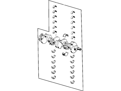 Jeep 4864726AB CRANKSHAFT