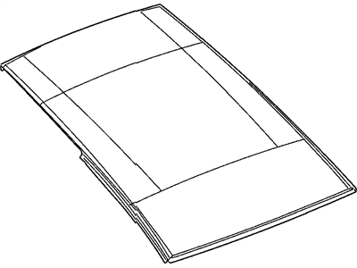 Chrysler 55362489AB PANEL PANEL-ROOF