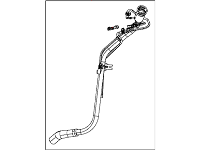 2015 Ram C/V Fuel Filler Neck - 5147246AE