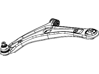 Mopar 5105041AE Arm Lower Control Front