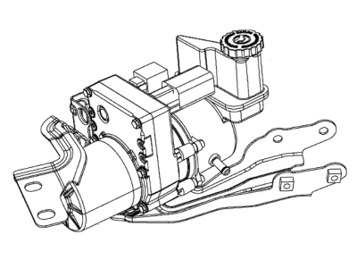 Chrysler Power Steering Pump - R8059525AK