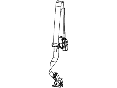 2017 Jeep Grand Cherokee Seat Belt - 5ME421R9AA