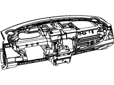 Chrysler XS911D1AE PANEL Instrument Panel