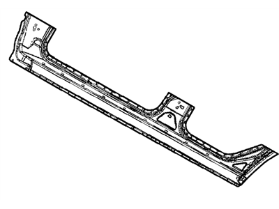 Jeep 5017868AA PANEL Side Sill Outer Only