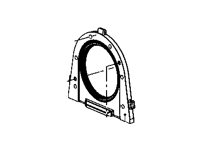 Jeep Wrangler Crankshaft Seal - 68024410AA