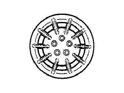 1999 Dodge Intrepid Wheel Cover - QX35PAKAB