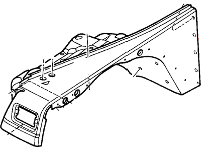 Jeep Fender - 5003951AF