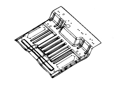 Ram 1500 Floor Pan - 68276318AD