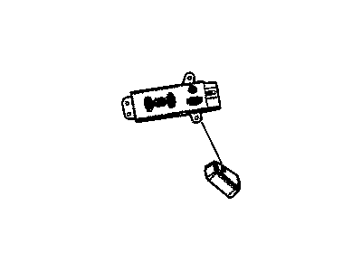 Dodge 4685381 KNOB Power Seat Switch