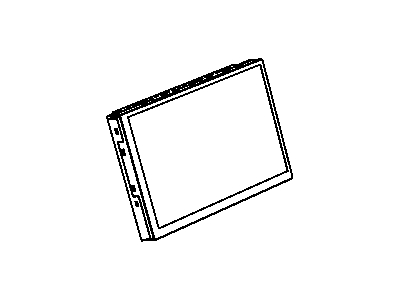 Dodge 5064339AE DISPLAY Navigation