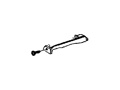 Mopar 5GZ08DX9AA Track End Cover, Front