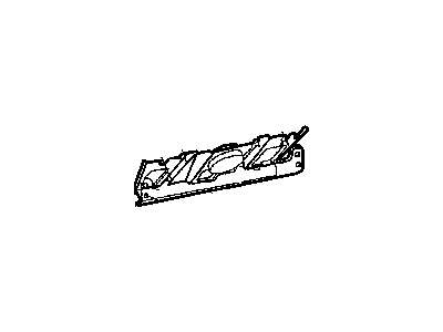 Dodge 4763611AB PLATE Instrument Panel Support