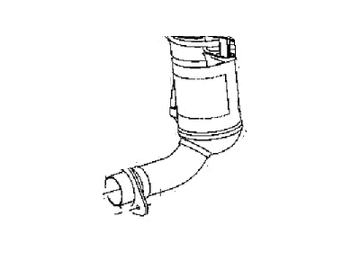 Mopar 5105408AD Manifold And Converter Exhaust