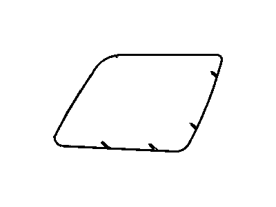 Dodge 55256352 GLASS Quarter Window