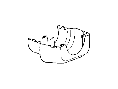 Jeep Wrangler Steering Column Cover - 5GN30LAZAA