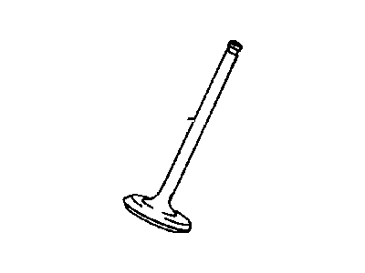 Dodge 53006724 VALVE Exhaust Standard