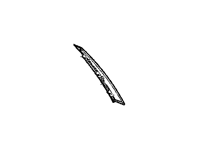 Chrysler 4894432AD APPLIQUE C Pillar