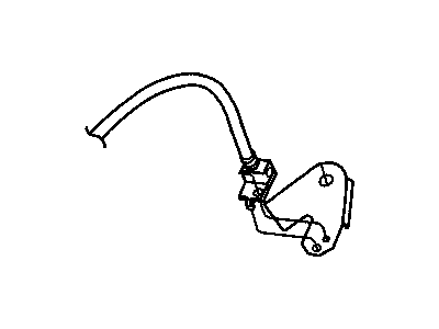 Jeep 52128480AA BRACKET Brake Hose