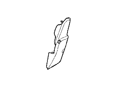 Dodge SW001AZAA COVER Seat latch Upper