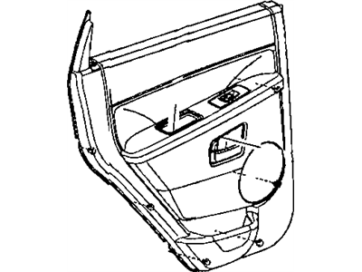 Jeep 1PC38DX9AA BEZEL Lock Knob