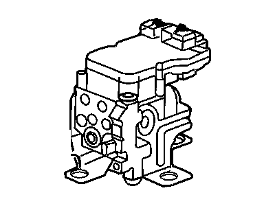 Dodge 5003814AA BRACKET Anti-Lock Brake Module